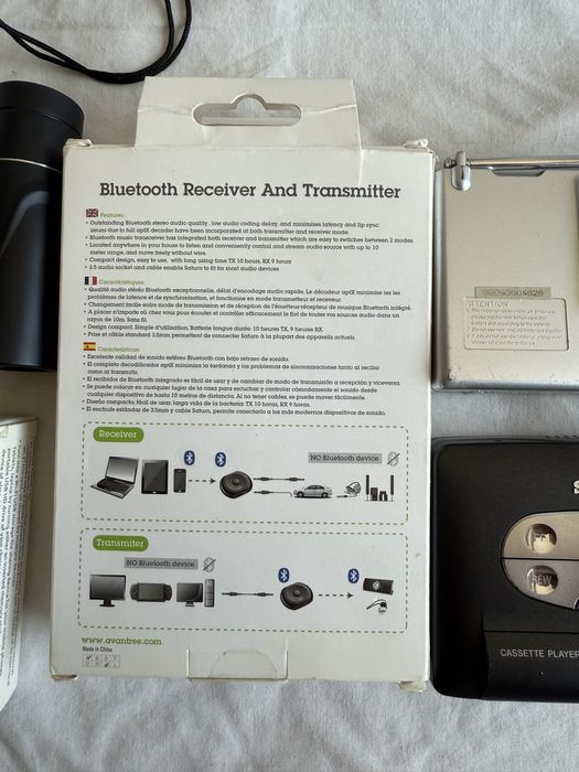 Binoclu Radio bluetooth