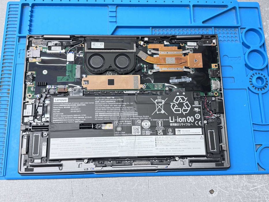 бизнес клас Lenovo Thinkpad X1 Yoga Gen7 14" touch i7-1260P 32GB 1020GB клас А с Гаранция