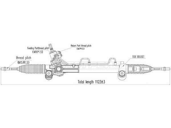 Рейка рулевая Toyota Camry