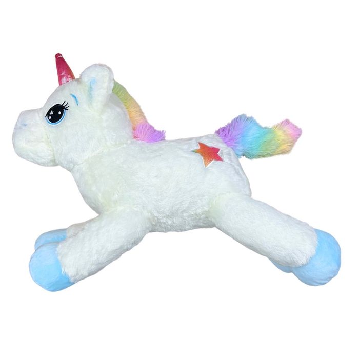 Плюшена играчка еднорог 80 см