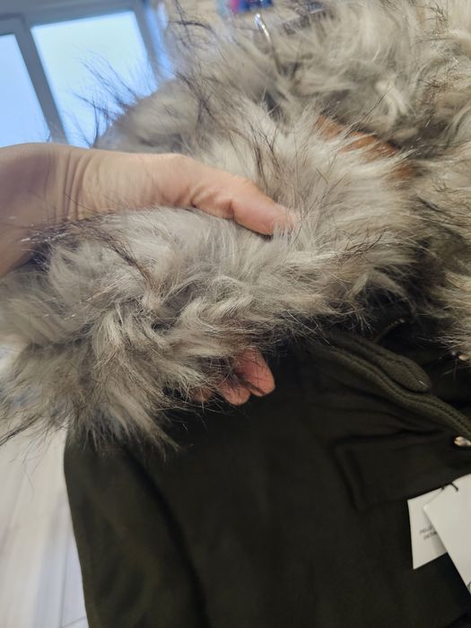 Зелено палто Зара