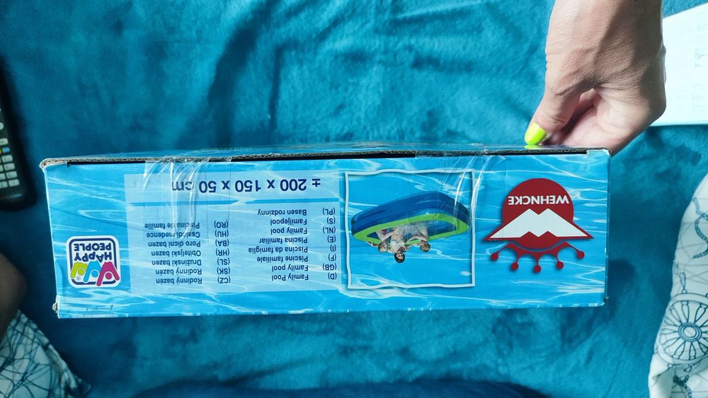 ПРОМО ЦЕНА -80 ЛВ!!!Нов! Надуваем басейн