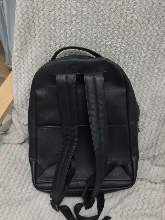 Ghiozdan piele Pierre Cardin Negru 14”