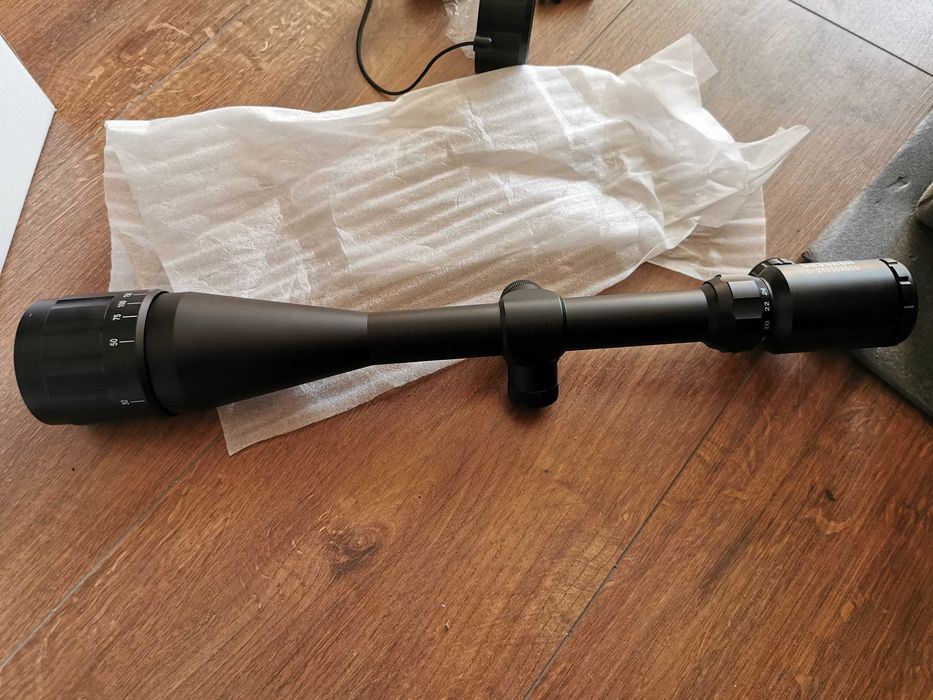 Оптика Bushnell Illuminated Sniper Scope 6-24X50AOEG и монтаж.