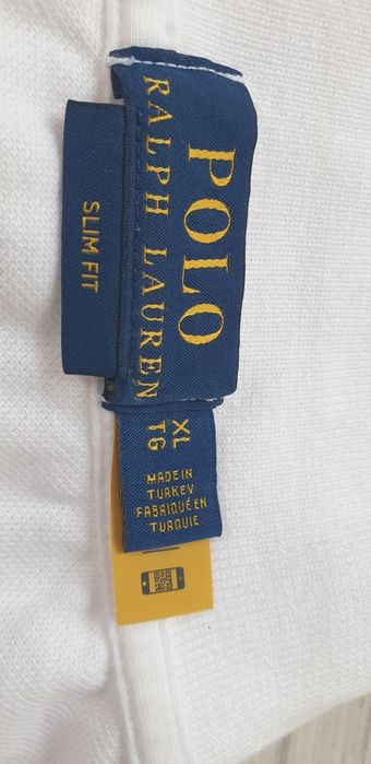 POLO Ralph Lauren Pique Cotton Slim Fit  XL НОВО ОРИГИНАЛ Мъжка Тениск