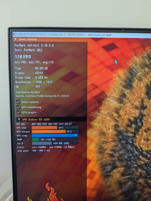 AMD Rx6600 Power Color