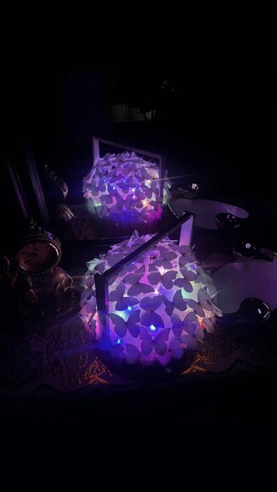 Букет бабочка из Воздушный шарики Шарлар Мандарин букет