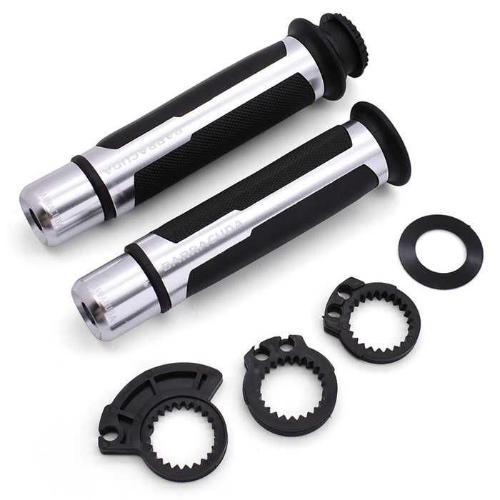 Дръжки за мотоциклет 281, Син, Червен, Черен и Сив