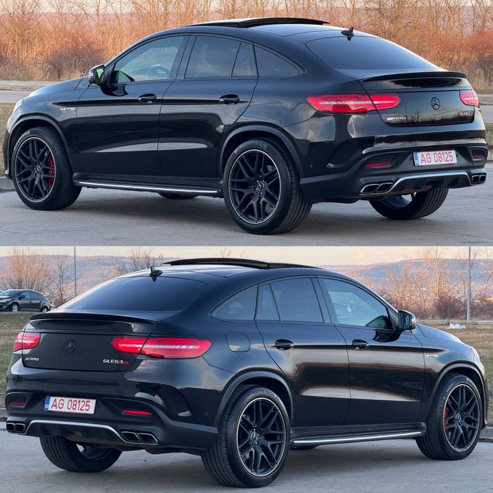 Mercedes - Benz Gle Coupe 63 S AMG 585cp/Pano/ILS/Lane/Side/ACC/Vent