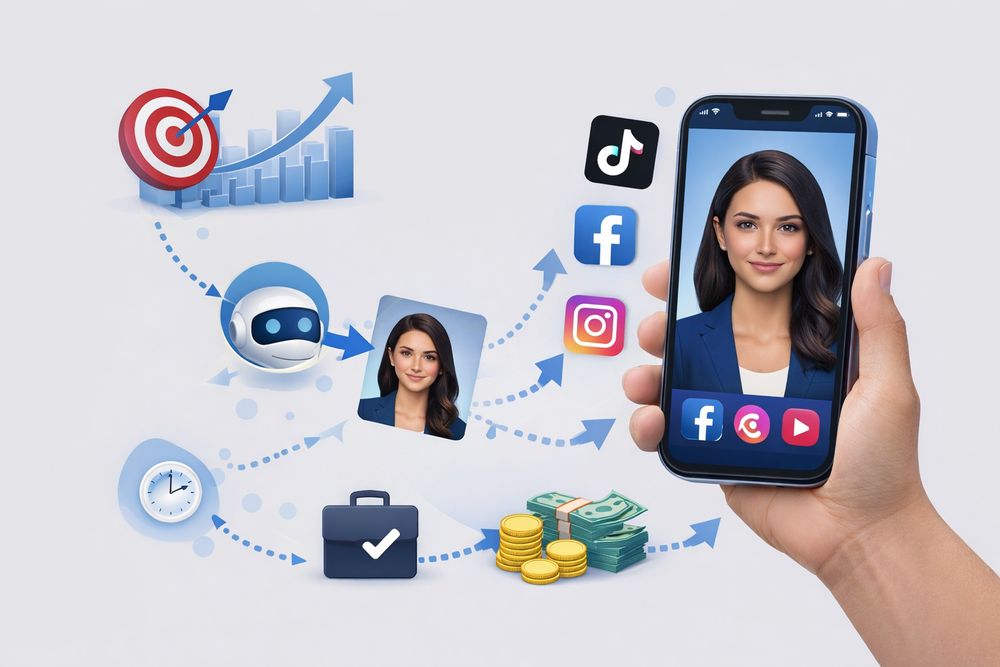 333 euro Manager Social Media – Videoclipuri profesionale cu AI | Fără