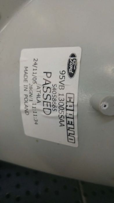 Far dreapta ford transit van e 95vb13005saa 54058665