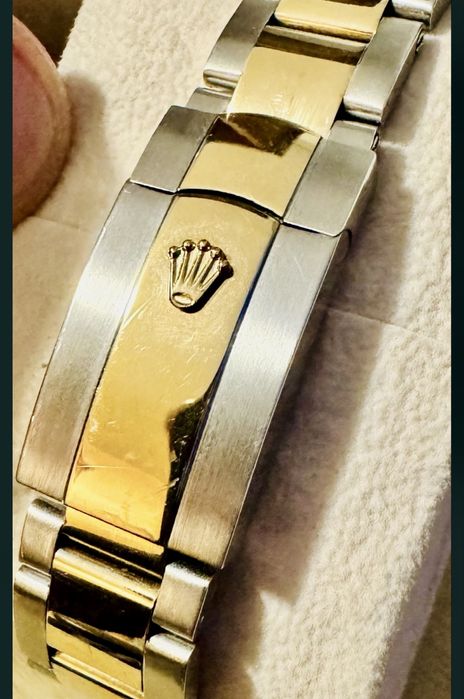 Vand ceas suflat cu aur 18k