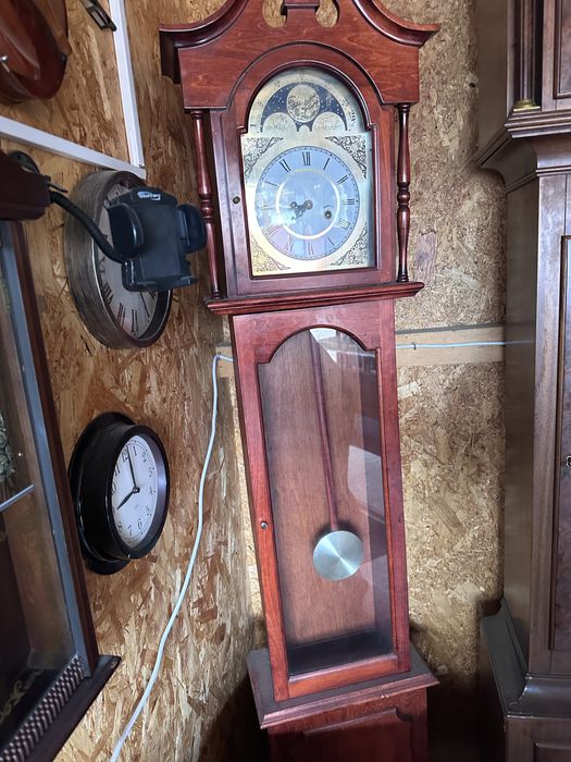 Ceas de podea mecanic cu pendul  functionabil