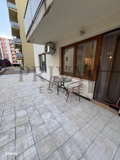 Apartament mobilat 2 camere, 64 mp, terasa 20 mp, parcare,Torontalului