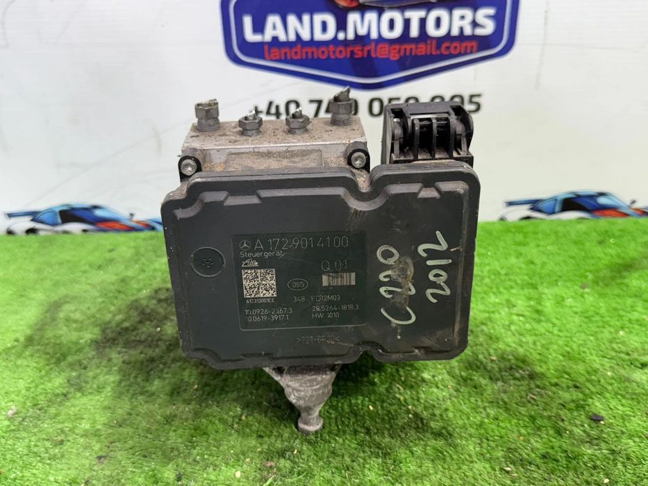 POMPĂ ABS MERCEDES BENZ C220 2012 CDI 2.1 DIESEL C-Class W204 BREAK MODEL T COD OEM A1729014100 A1724313812 2007-2015