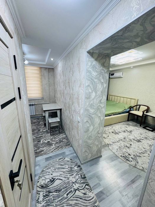 Сдаётся 1 комнатная квартира 
C обстановкой ЛЮКС 
В горде Алмалыке