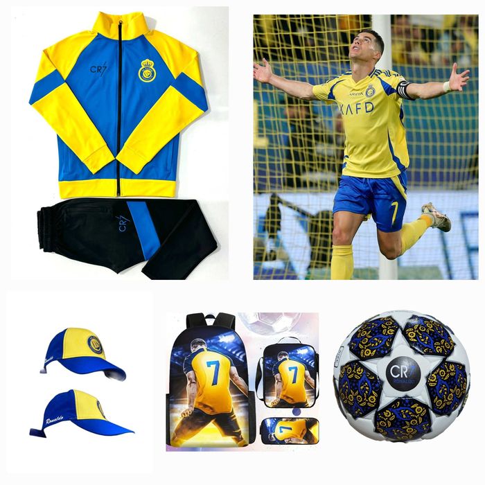 New 2025г Роналдо тениска шорти с чорапи + шапка + Анцуг RONALDO