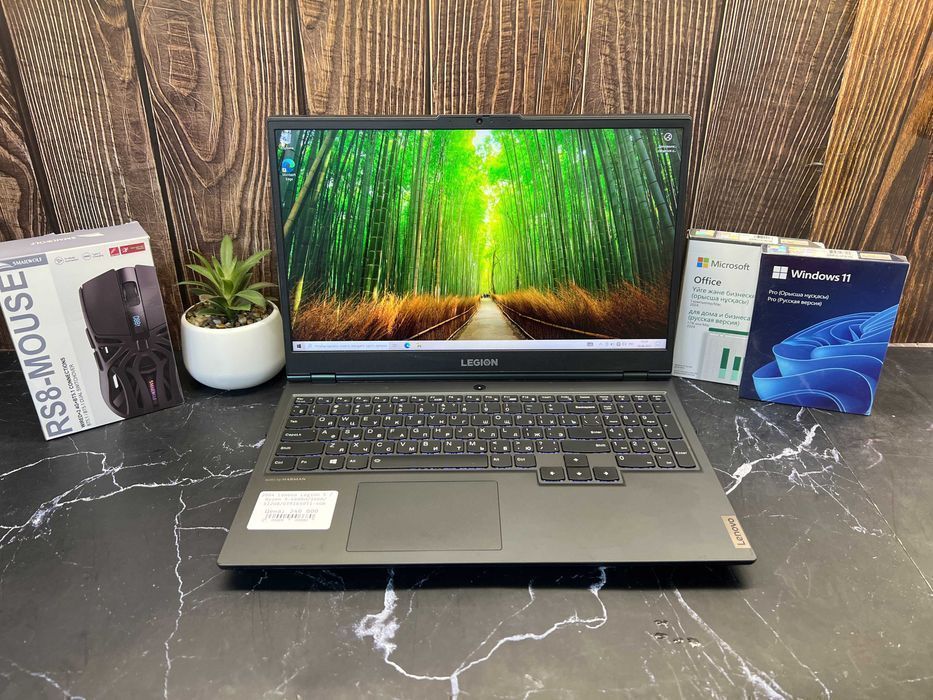 Игровой ноутбук Legion 5 / Ryzen 5-4600H / 16GB / 512GB / GTX1650-4GB