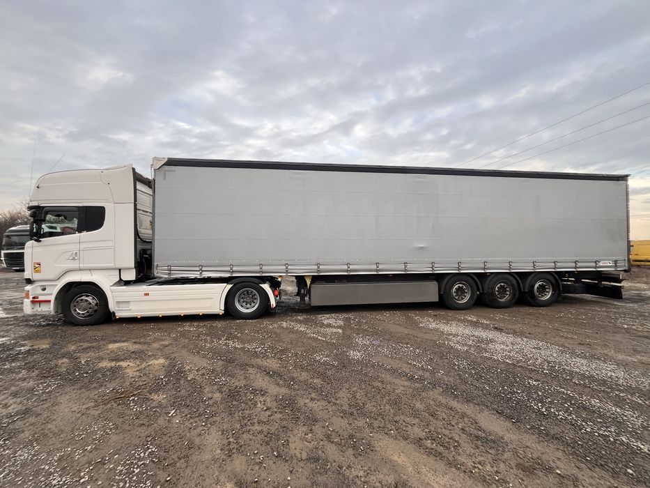 Scania r450 TopLine ansamblu / 2 DAF-uri XF 460 2017