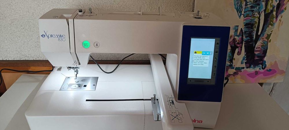 бродировъчна машина Elna eXpressive 830
