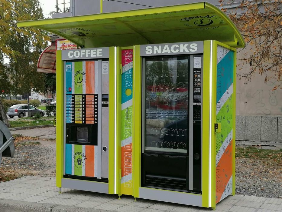 Двойна кутия за вендинг автомати