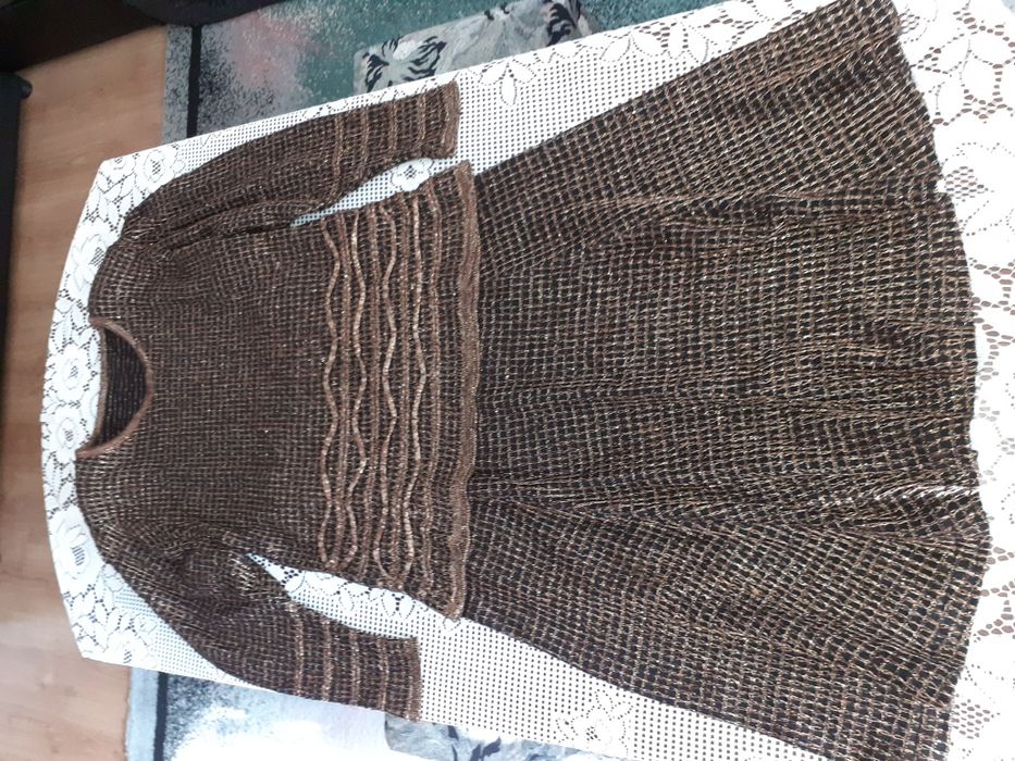 Дамски комплект трико с ламе макси.