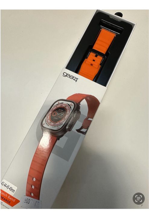 Curea TPU Silicon Striatii Ceas Apple Watch Iphone Husa Folie Sticla