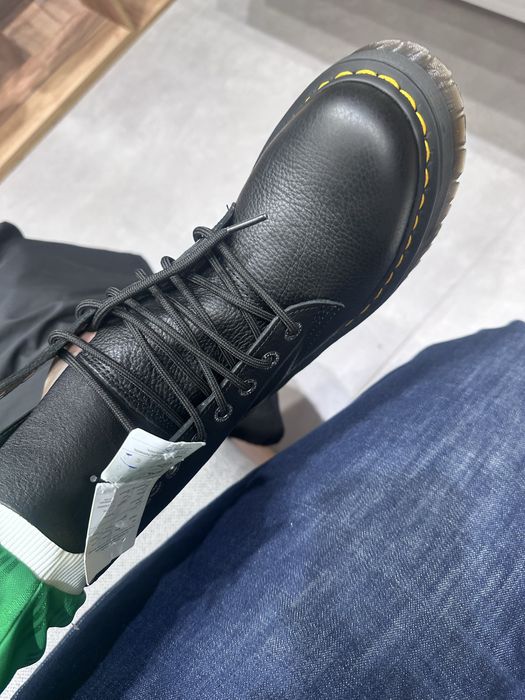 Dr Martens Jadon III pisa black mat leather