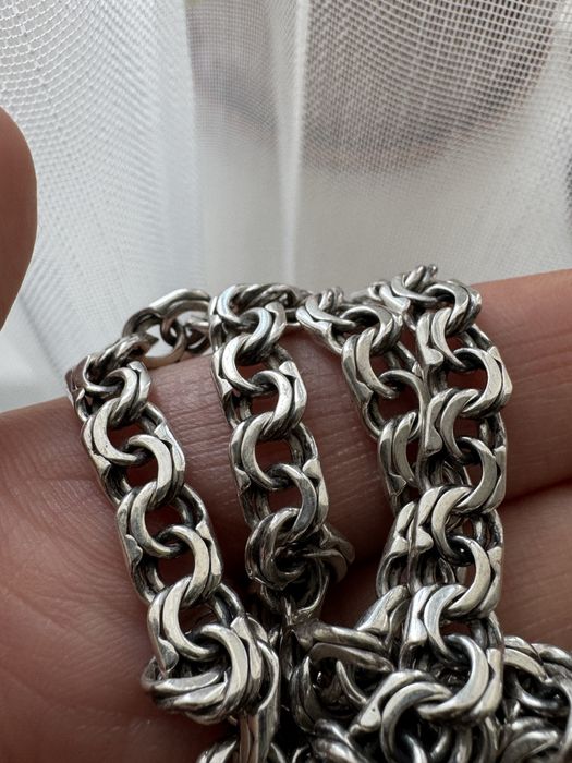 Цепь серебро 925 бисмарк