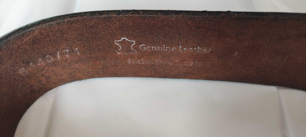 Колан от естествена кожа