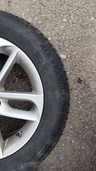 4 x Roti 16'' Mazda OEM, cu anvelope All Season