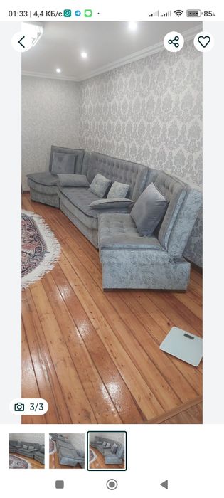 Продам расладной диван с раскладными креслами