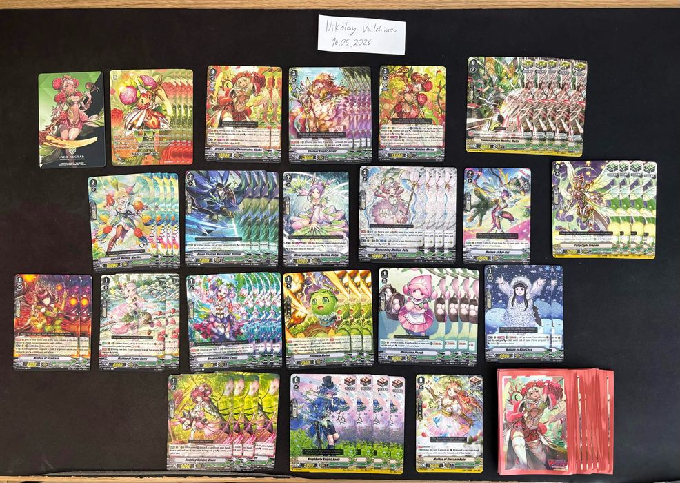 Vanguard Dream-spinning Ahsha deck + Ahsha sleeves + bulk