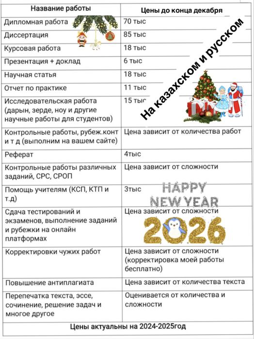 Дипломдық жұмыс курстық жұмыс диссертация дипломная курсовая