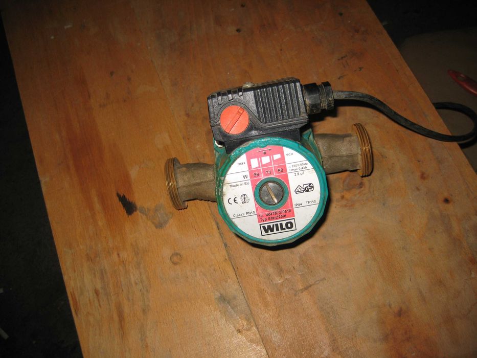 Цирколираща помпа за парна инсталация