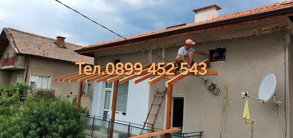 Ремонт на покриви Казичене