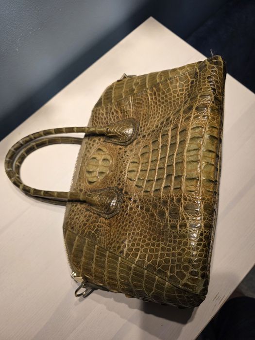 Сумка из настоящей крокодильей кожи