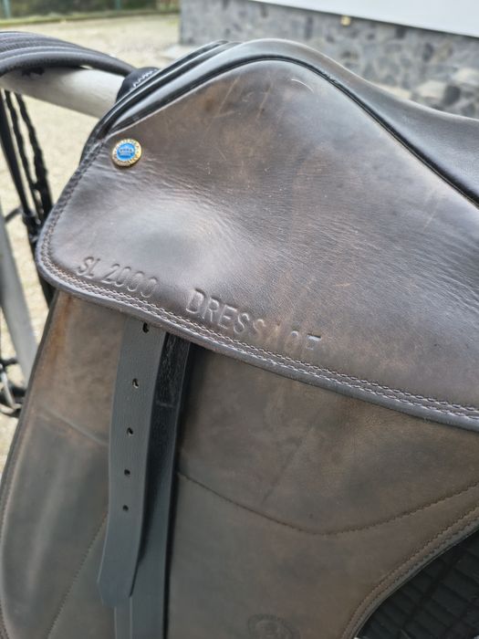 Șa dresaj, frâu, capastru, cizme, toca.