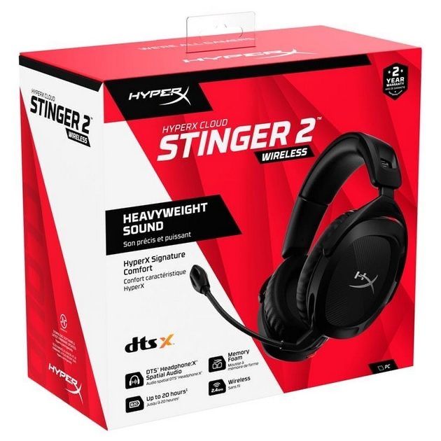 Gigabyte GS27QA 27” 2K 180Hz Monitor + HyperX Cloud Stinger 2 Naushnik