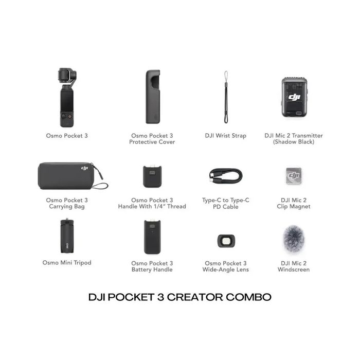DJI osmo pocket 3 creator combo