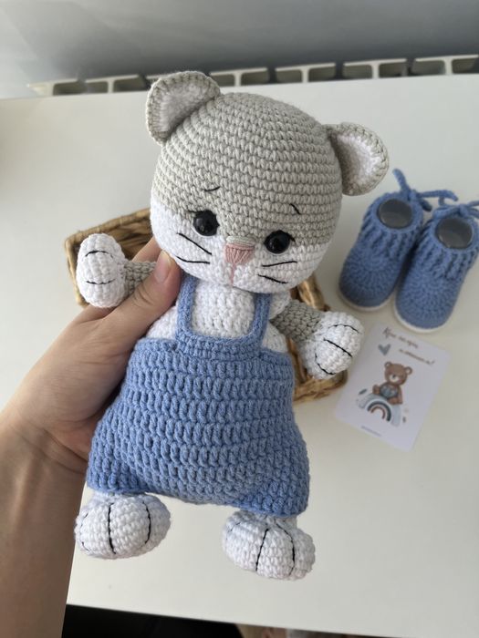 Вязаные игрушки ручной работы