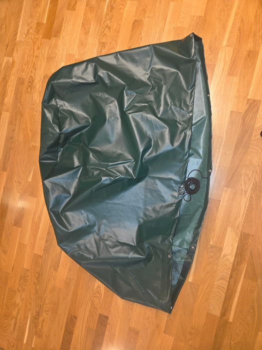 Husă verde impermeabilă premium pentru masă rotundă Ø95 cm