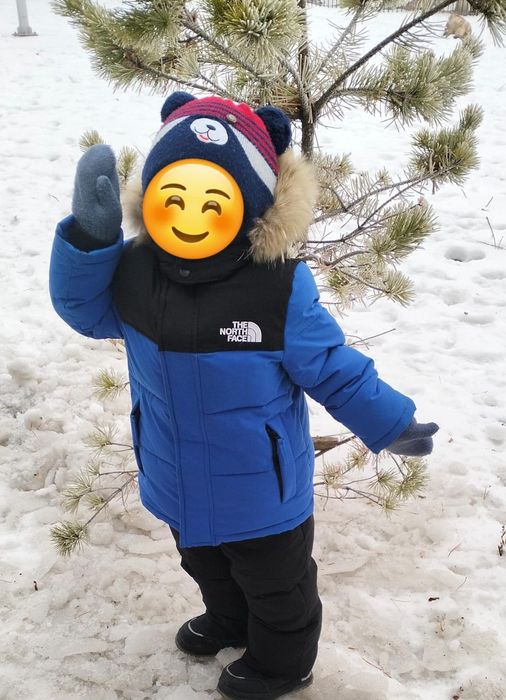 Зимний детский комбинезон