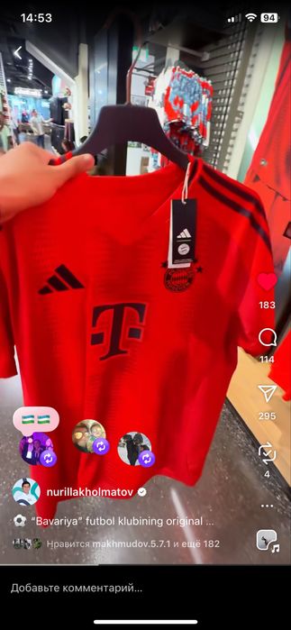 Futbol forma orginal Adidas Babariya