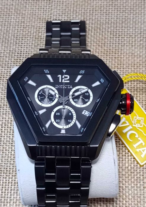 Ceas Invicta Speedway Chronograph Date Quartz Black Dial -Barbati