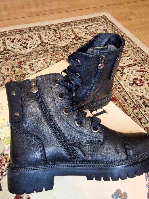 Ботинки зимние натуральная кожа