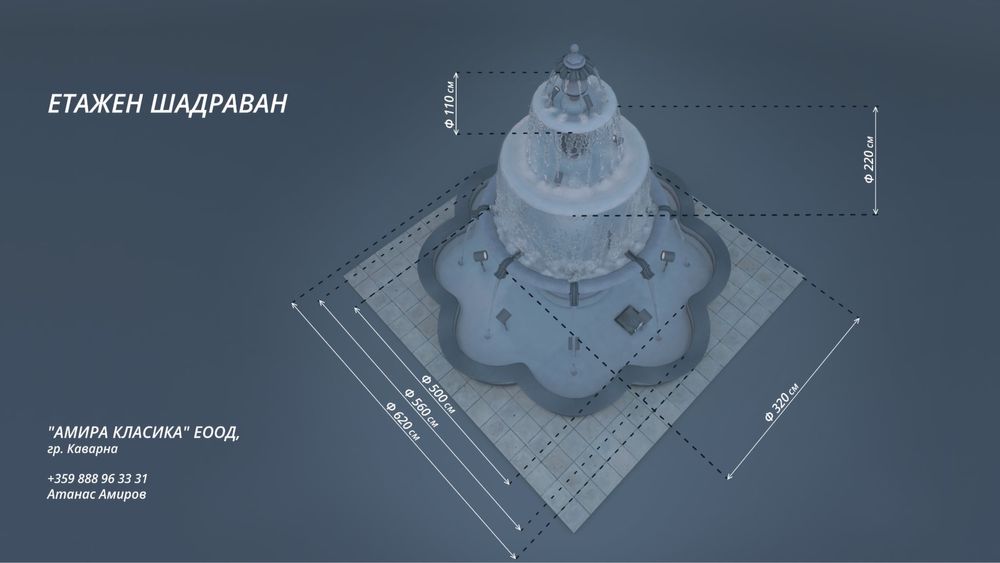 Етажен шадраван.