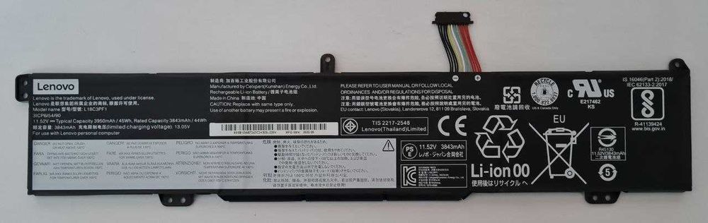 Батарейка/ Аккумулятор для ноутбука Lenovo.