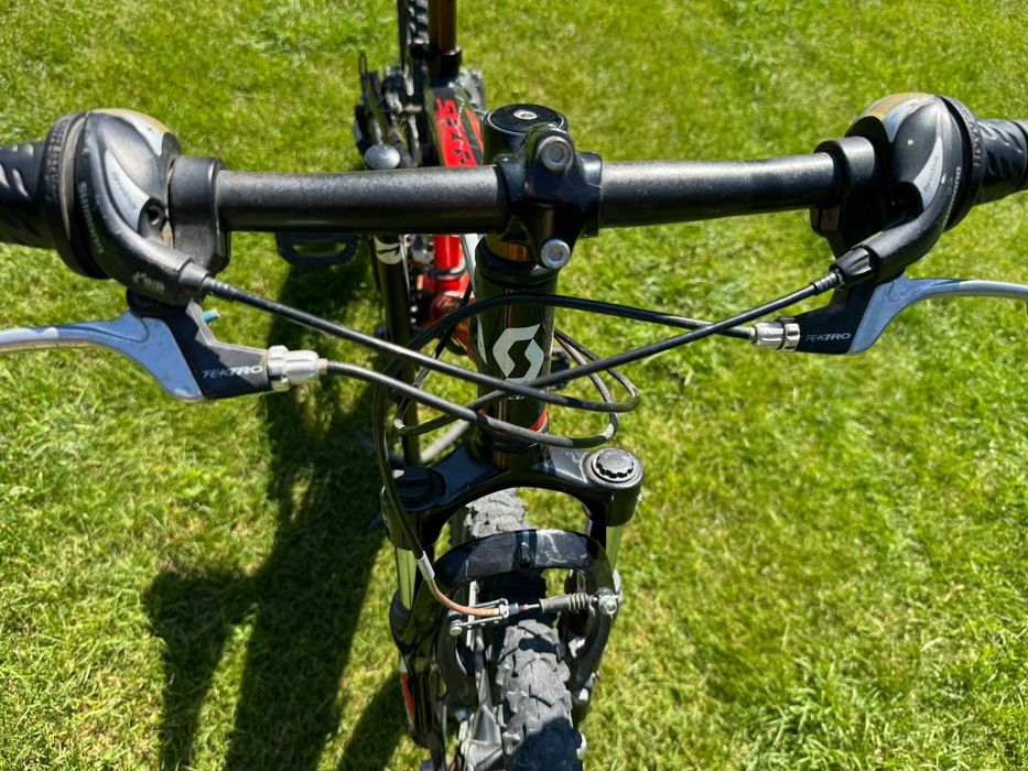 Bicicletă full suspension Scott, roti 20 inch