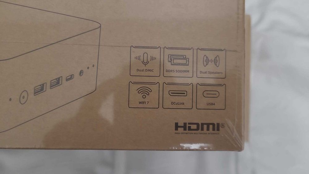 Mini PC MINISFORUM AI X1-255 , Ryzen 7 255 , 32 gb ddr5 , 1 tb ssd